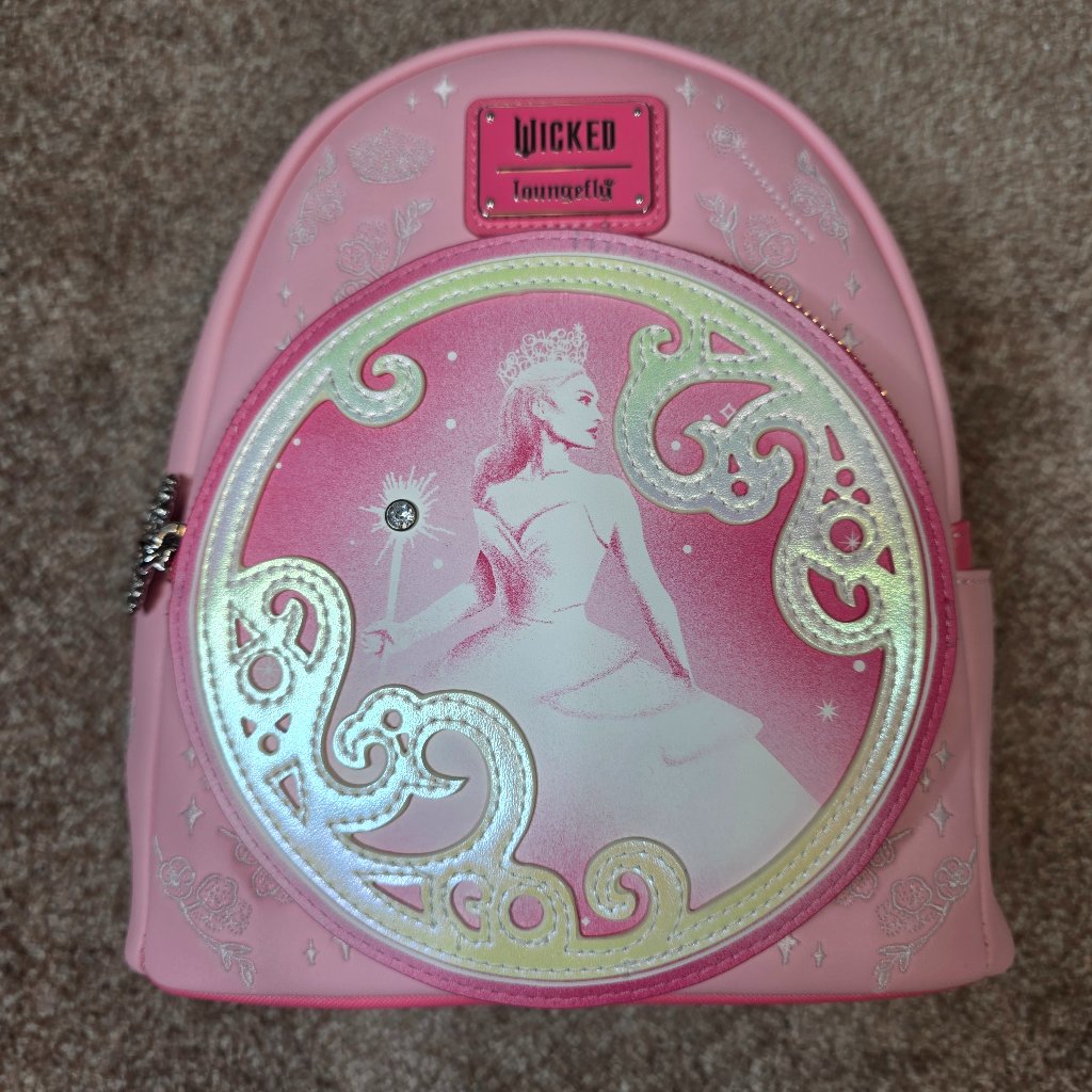Wicked Glinda Mini-Backpack Entertainment Earth Exclusive Loungefly Nwt